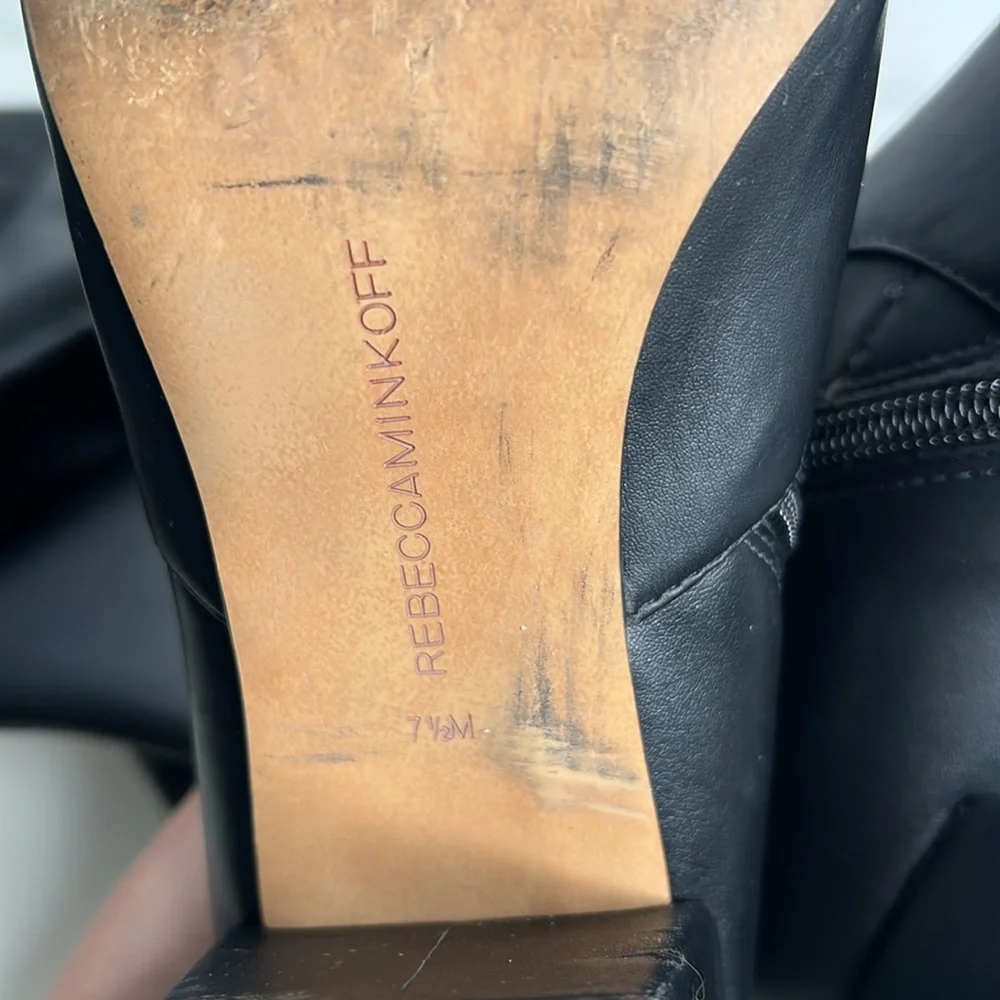 Rebecca Minkoff | Lauren Vegan Leather Over the Knee Boot size 7.5